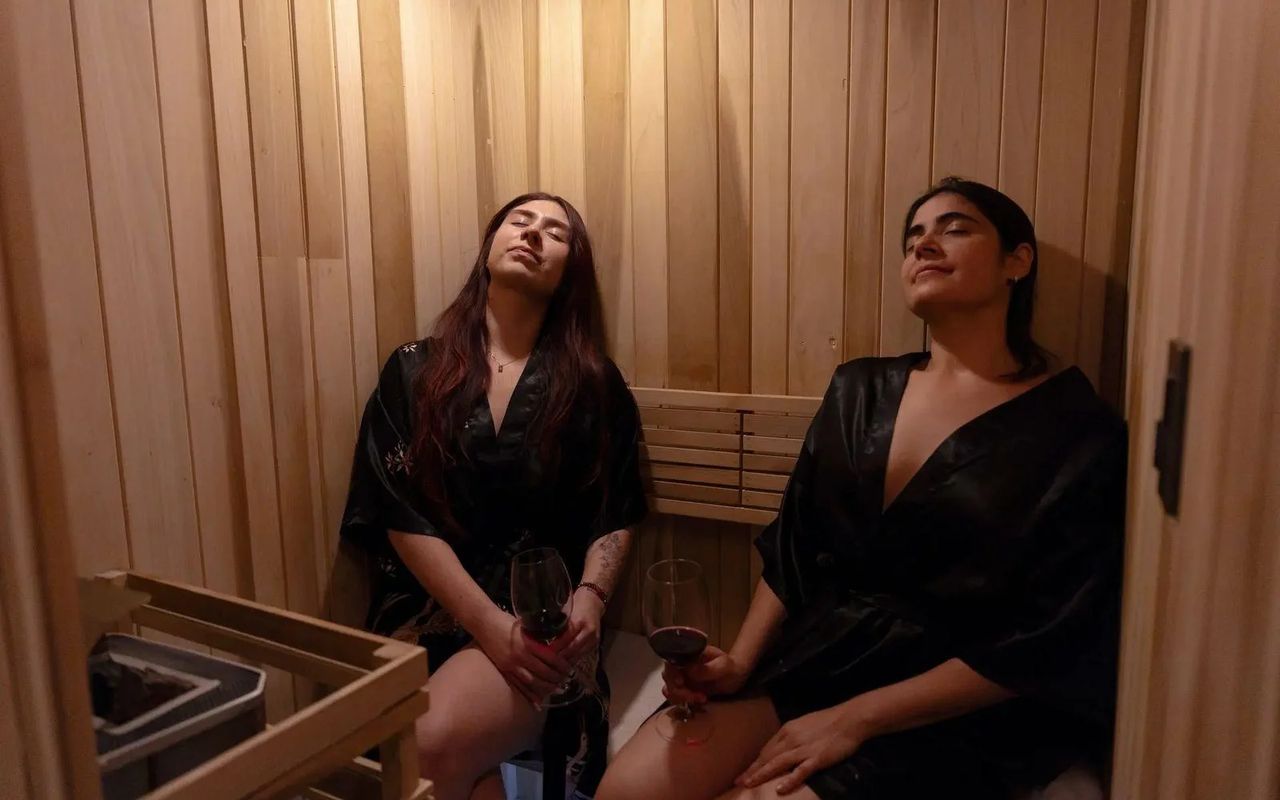 Sauna infrarrojo de Nemiia Spa Condesa